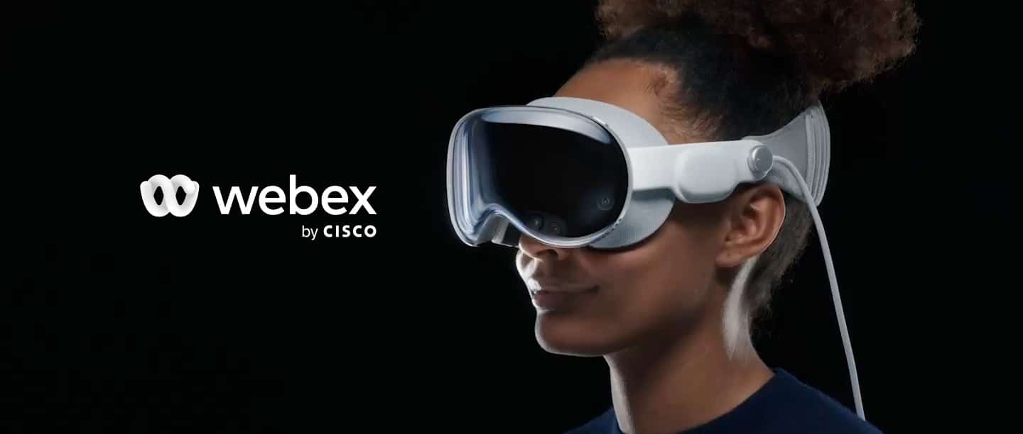 apple vision pro webex app